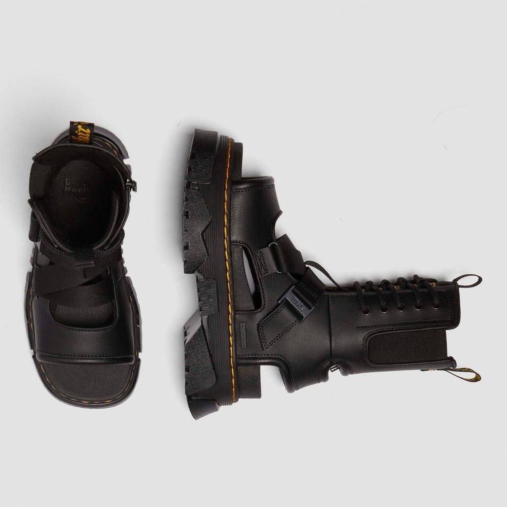 Dr.Martens MATTISON Leather Gladiator Sandals - Picture 8 of 11
